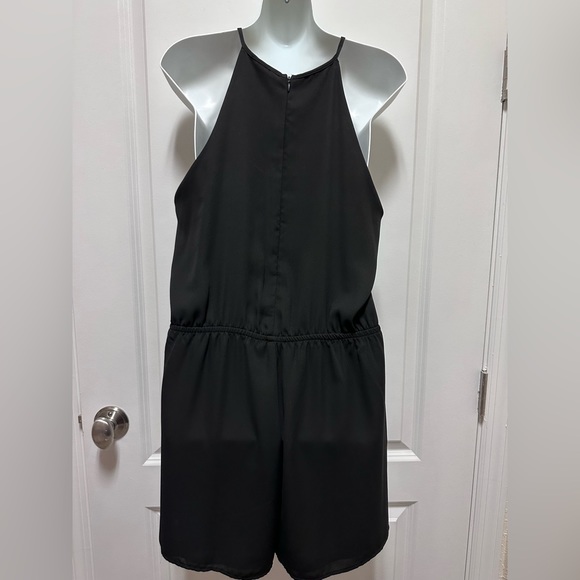 Little Black Romper - Picture 3 of 6